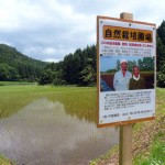 自然栽培ほ場看板